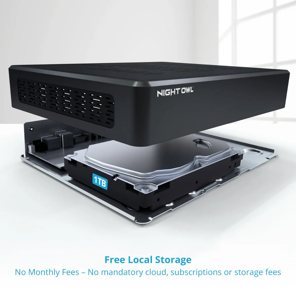 10 Channel 4K Bluetooth Wi-Fi NVR with 1TB Hard Drive and 3 Wire Free (Battery) 1080p Spotlight Cameras with 2-Way Audio and Audio Alerts and Sirens - Image 12