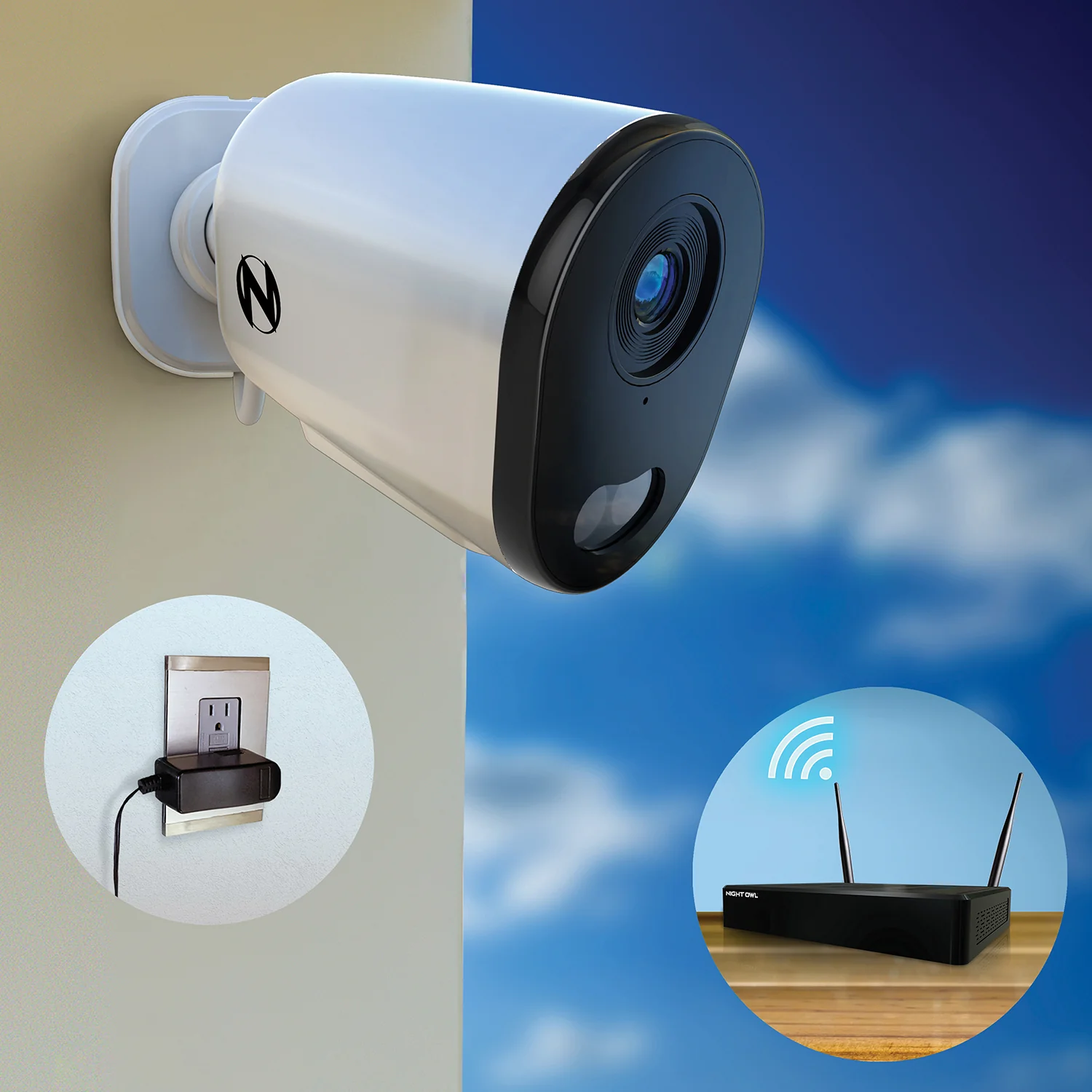 10 Channel 4K Wi-Fi NVR Security System with 1TB Hard Drive and 6 Wi-Fi IP 4K Deterrence Cameras with 2-Way Audio - Image 5