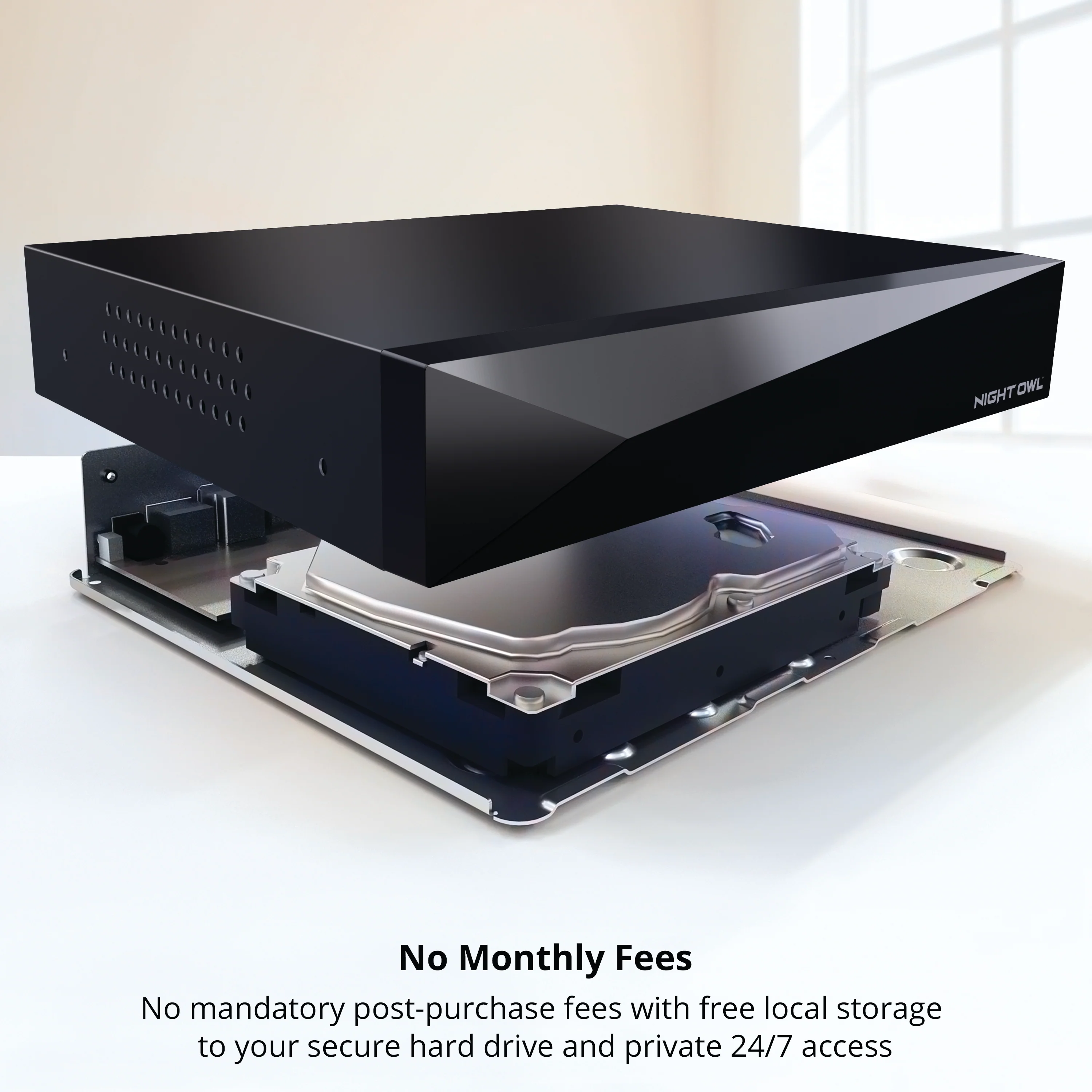 4 Channel 2K DVR with 4 Wired 2K Cameras and 64GB MicroSD Card Expandable up to 4 Additional Wi-Fi Cameras and 8TB Hard Drive - Image 7