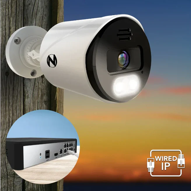 12 Channel 4K Bluetooth NVR with 2TB Hard Drive and 4 Wired IP 4K Spotlight Cameras with 2-Way Audio and Audio Alerts and Sirens - Image 3