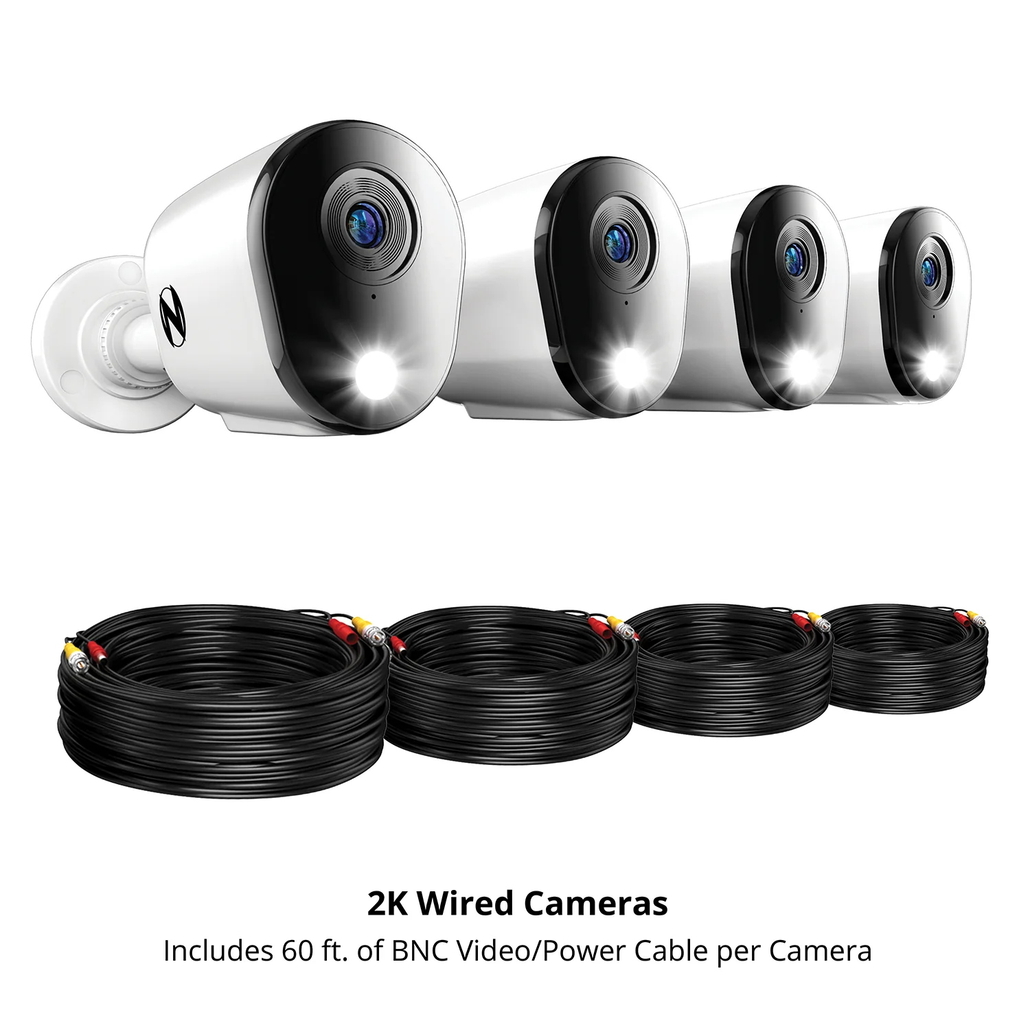 2-Way Audio 12 Channel DVR Security System with 1TB Hard Drive and 4 Wired 2K Deterrence Cameras - Image 11