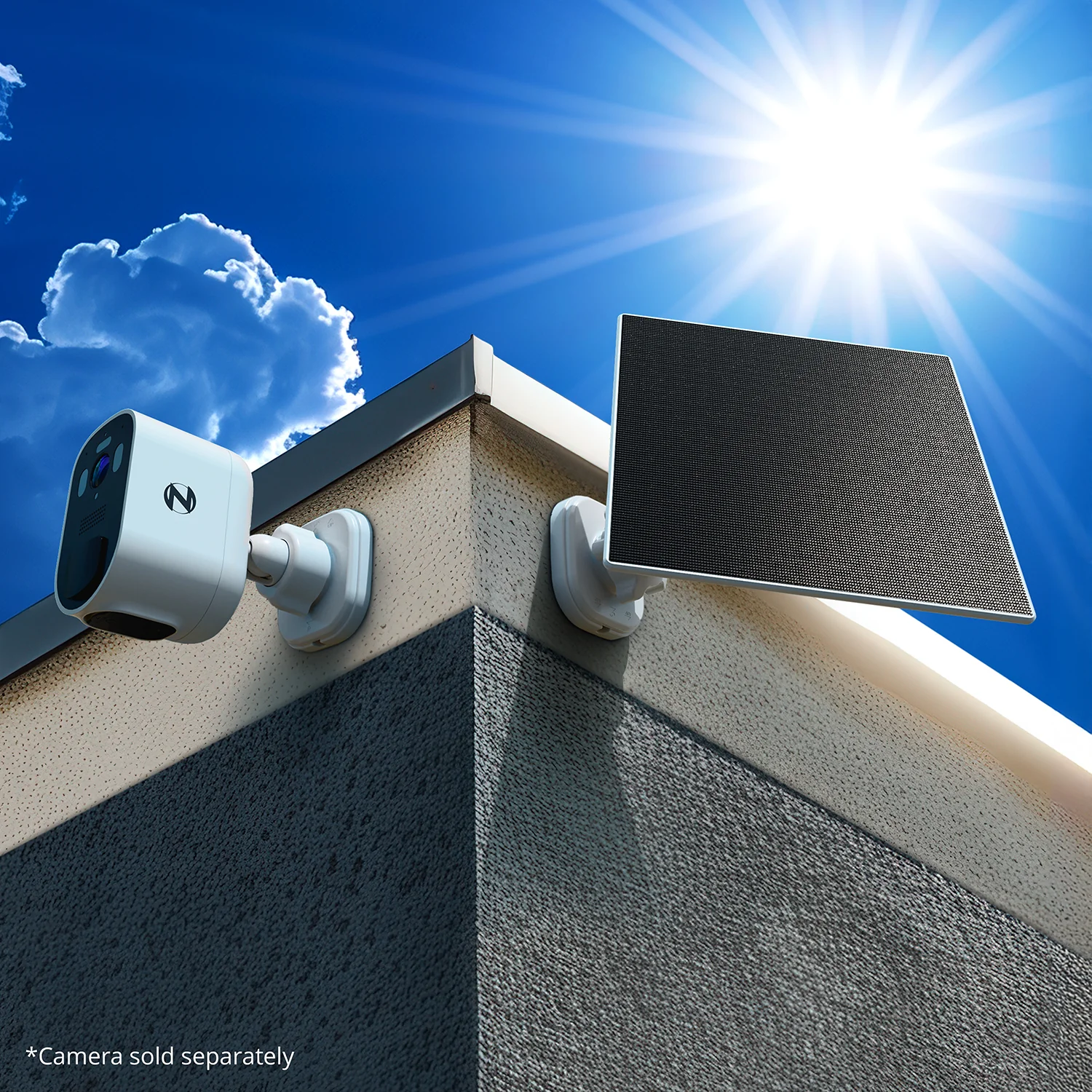 Solar Panel Charger for USB-C Battery Cameras - Image 2