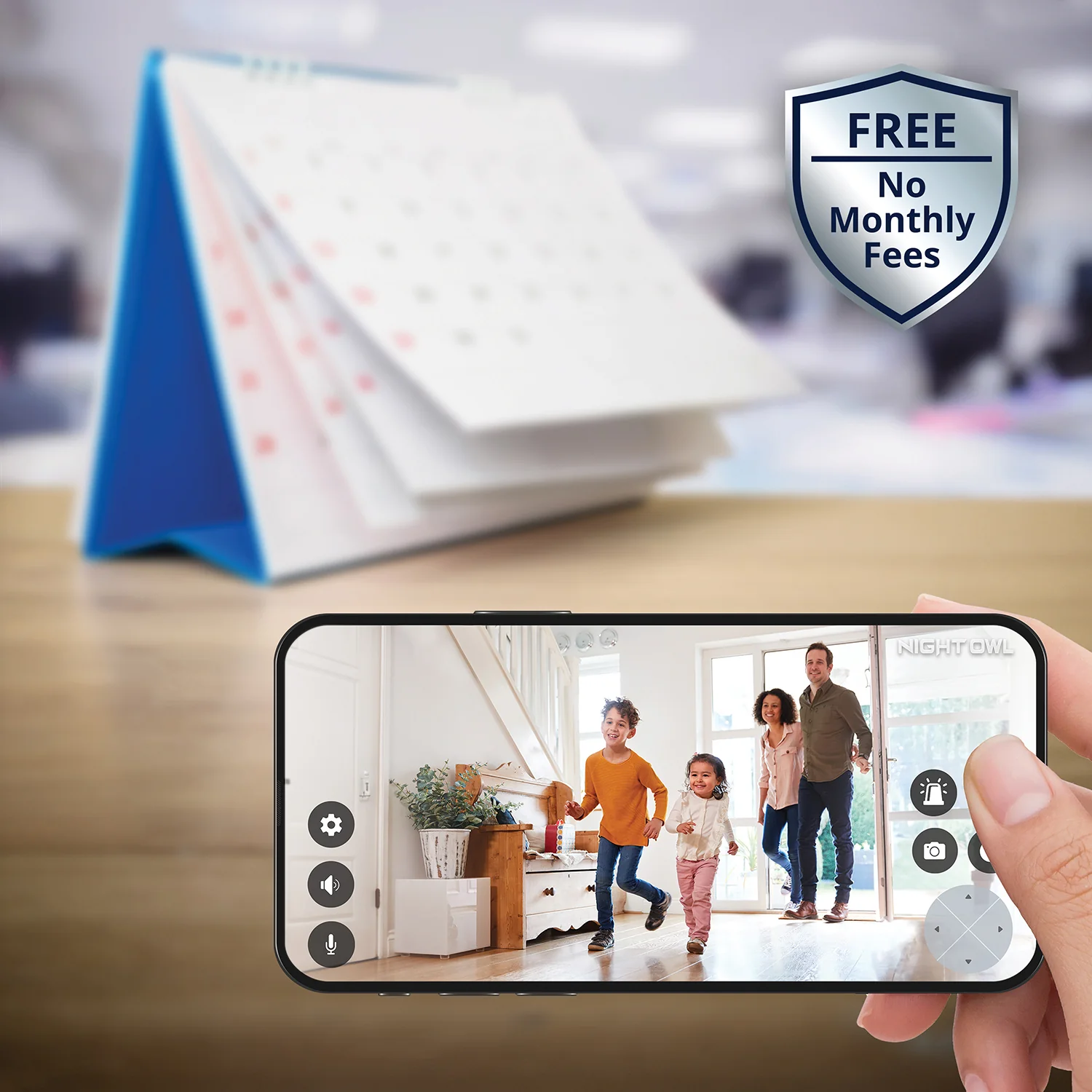Expandable Wi-Fi Security Hub with 1TB HDD and 4 Plug-In Wi-Fi 4K Deterrence Cameras - Image 7