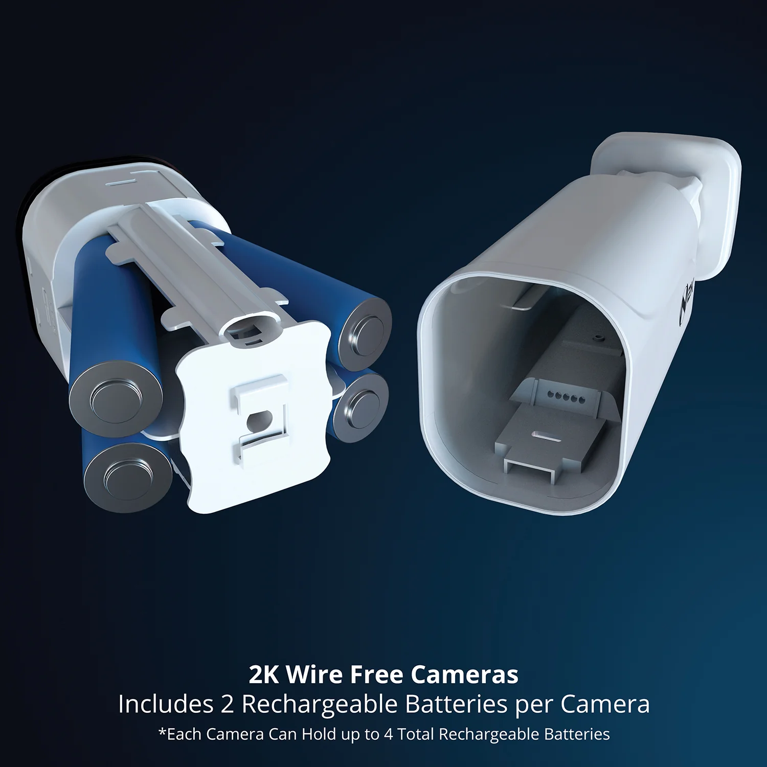Expandable Wi-Fi Security Hub with 64GB microSD Card and 3 Wire Free 2K Deterrence Cameras - Image 13