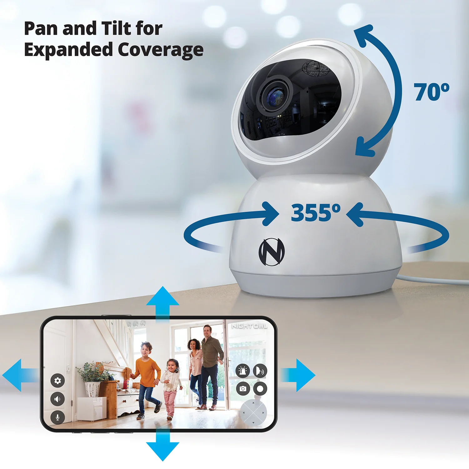 Video Security Starter Bundle w 2 Way Audio - Doorbell, Floodlight, and Indoor PT Cam w 64gb Memory x3 - Image 11