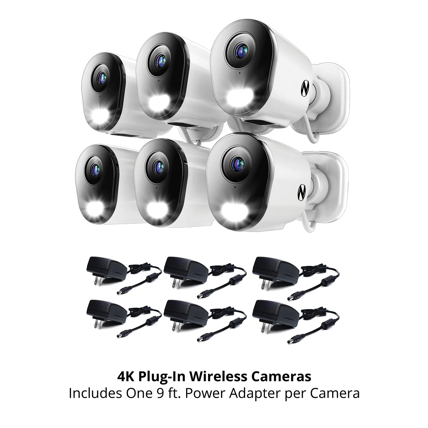 Refurbished 10 Channel 4K Wi-Fi NVR Security System with 2TB Hard Drive and 6 Wi-Fi IP 4K Deterrence Cameras with 2-Way Audio - Image 13