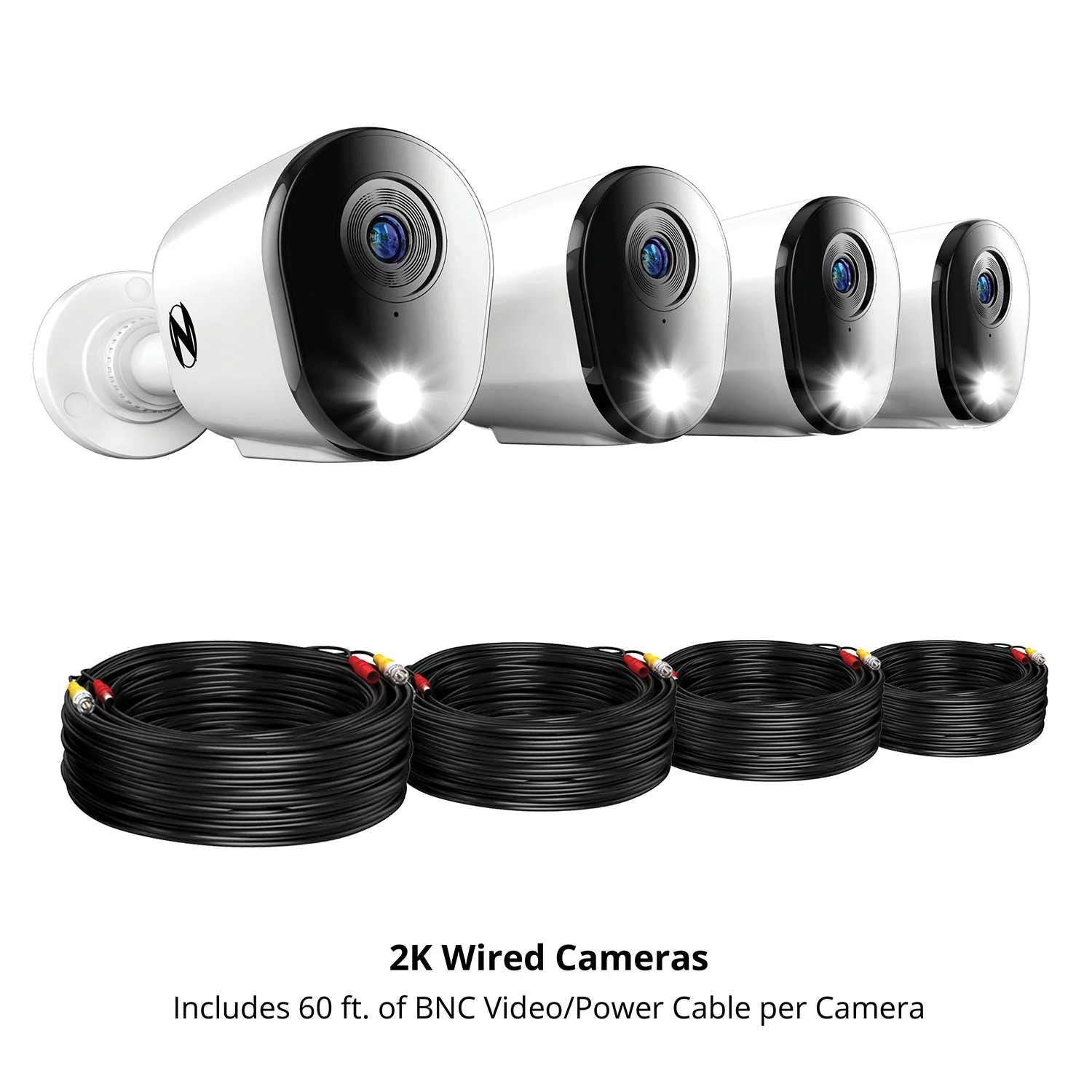 Refurbished 2-Way Audio 12 Channel DVR Security System with 1TB Hard Drive and 4 Wired 2K Deterrence Cameras - Image 11