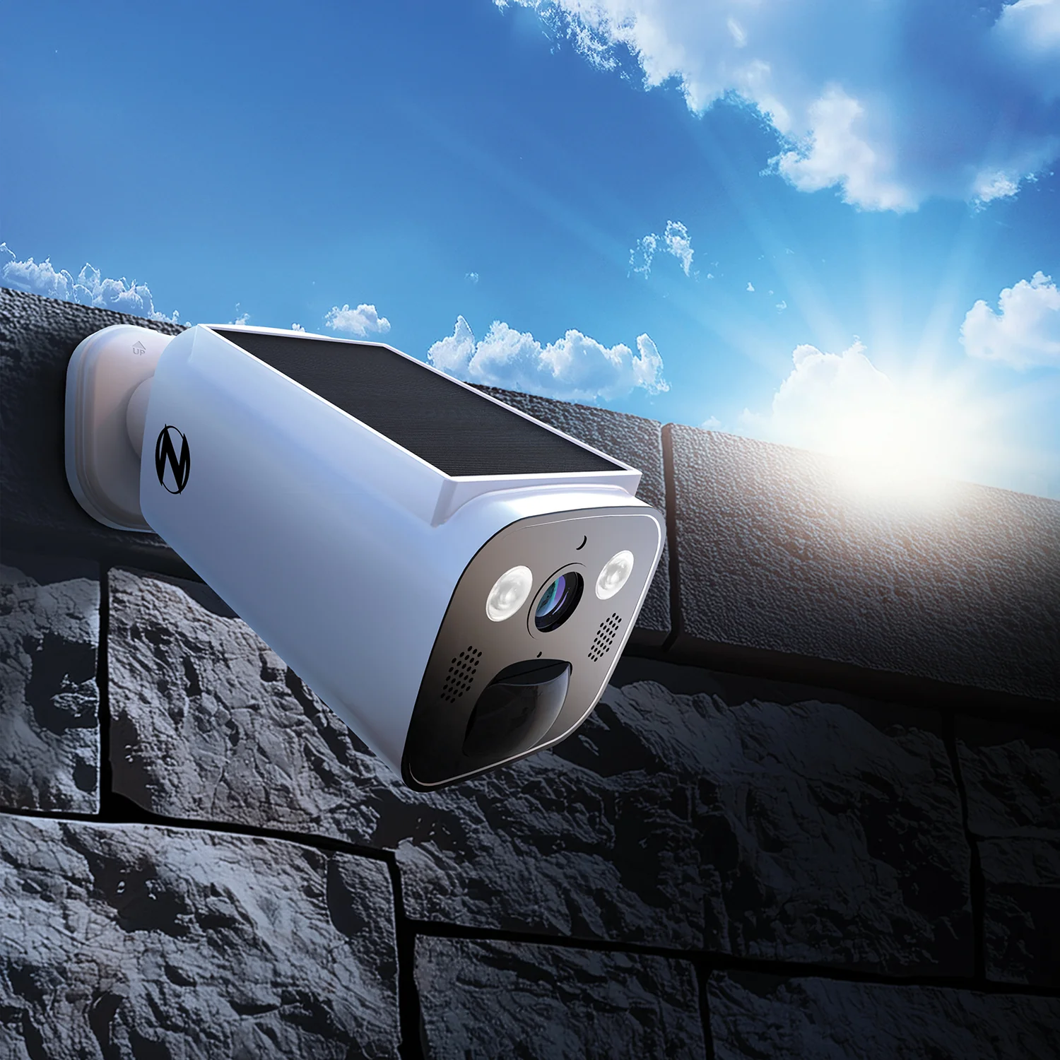 Expandable Wi-Fi Security Hub with 64GB microSD Card and 3 Solar Powered Wireless 2K Deterrence Cameras - Image 13