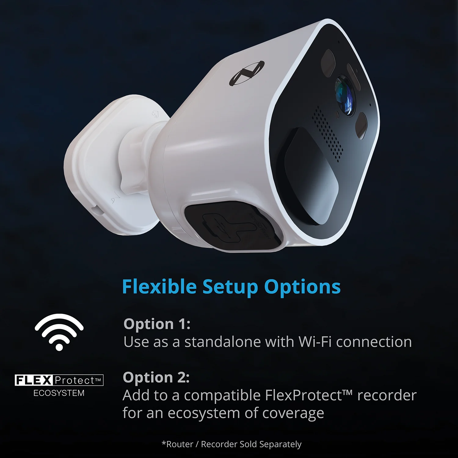 Wire Free 2K Spotlight Camera with 2-Way Audio - 2 Pack - White - Image 6