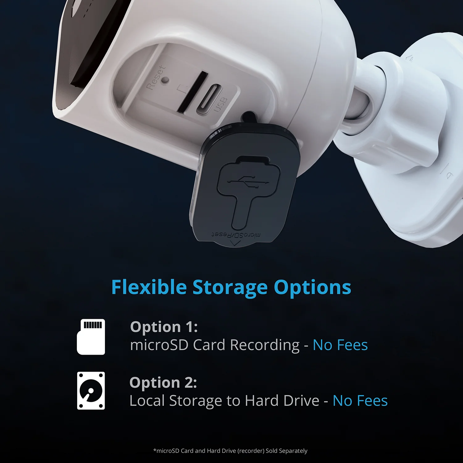 Wire Free 2K Spotlight Camera with 2-Way Audio - 2 Pack - White - Image 7